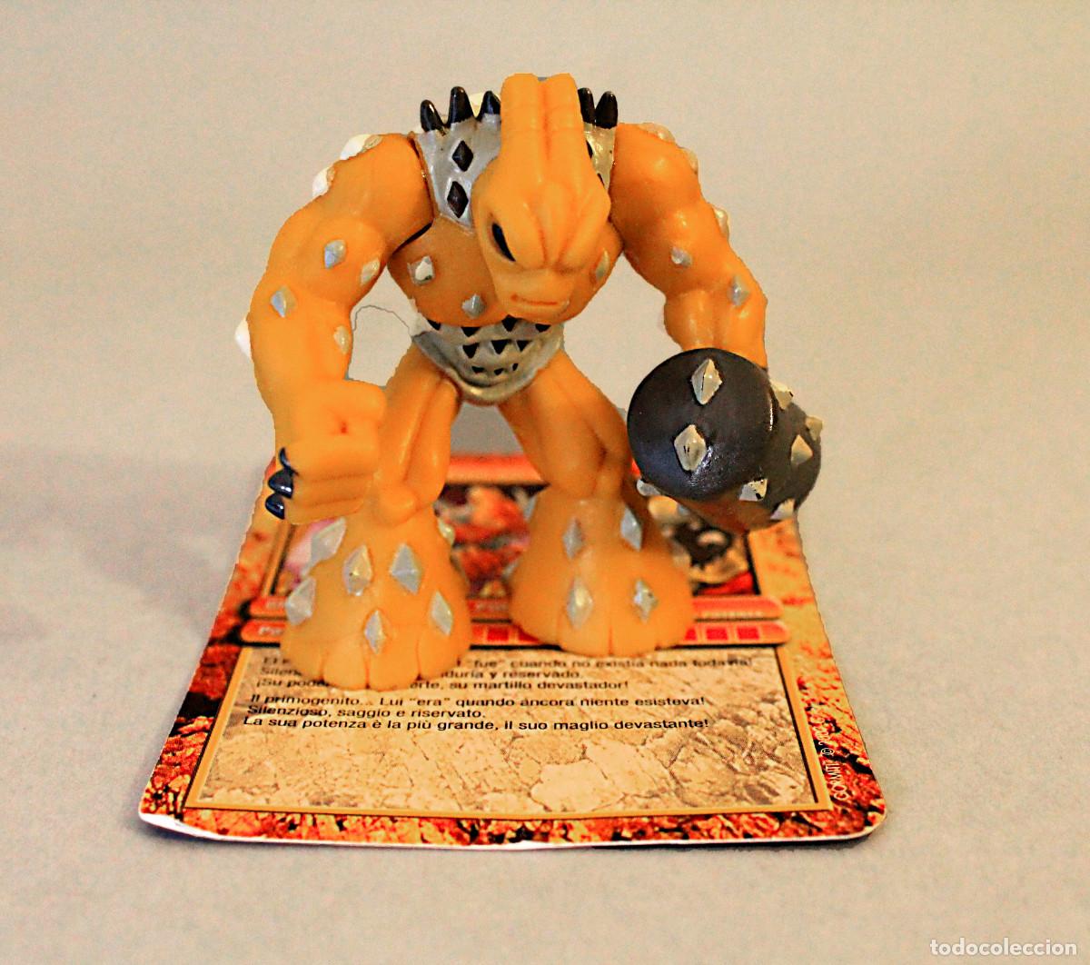 Figuras y mu&ntilde;ecos Gormiti: GORMITI - PUEBLO DE LA TIERRA - CHEOS EL SE&Ntilde;OR DEL PODER. POTENCIA 9 CON CARTA - Foto 1