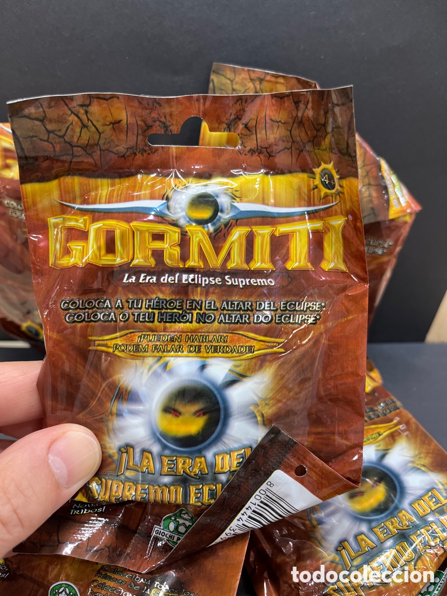 Figuras y mu&ntilde;ecos Gormiti: GORMITI LA ERA DEL ECLIPSE SUPREMO 5 SOBRES PRECINTADOS - Foto 2