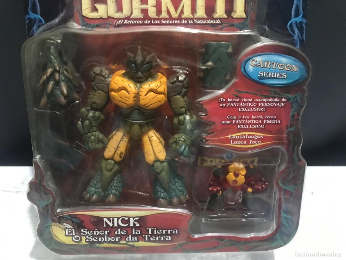 Figuras y mu&ntilde;ecos Gormiti: Bl&iacute;ster Gormiti Nick El se&ntilde;or de la tierra - Foto 2