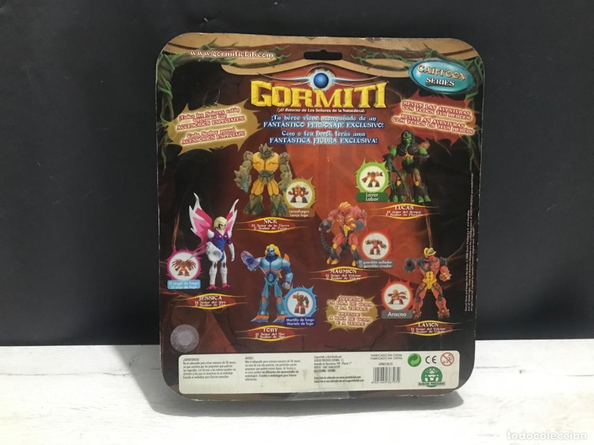 Figuras y mu&ntilde;ecos Gormiti: Bl&iacute;ster Gormiti Nick El se&ntilde;or de la tierra - Foto 5