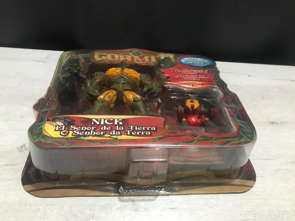 Figuras y mu&ntilde;ecos Gormiti: Bl&iacute;ster Gormiti Nick El se&ntilde;or de la tierra - Foto 6