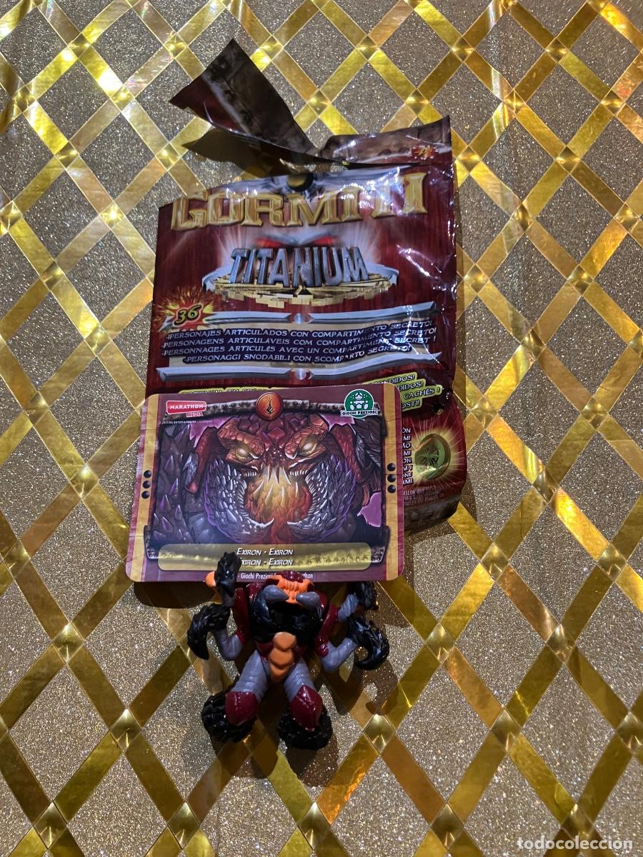 Figuras y Mu&ntilde;ecos Gormiti: FIGURA DE GORMITI EXTRON TITANIUM !