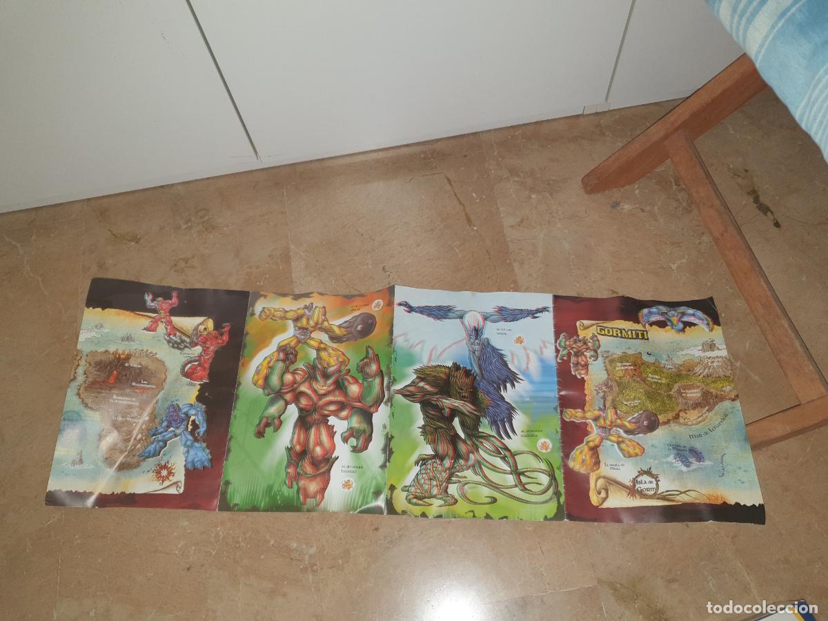 Figuras y Mu&ntilde;ecos Gormiti: P&Oacute;STER GORMITI con mapa desplegable