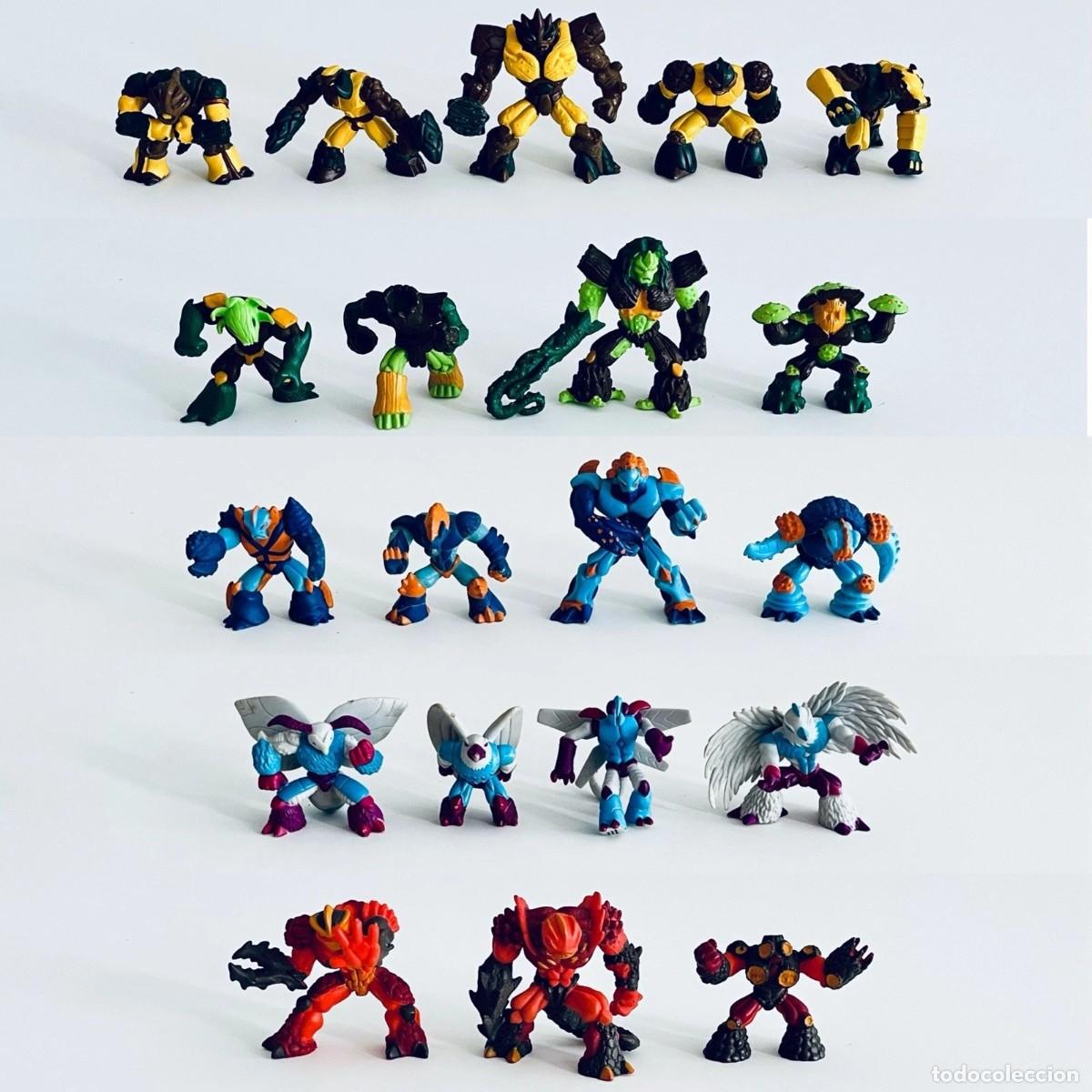 Figuras y Mu&ntilde;ecos Gormiti: Lote x23 mu&ntilde;ecos Figures Gormiti Cartoon Series Giochi Preziosi 2010 genuine vintage pvc