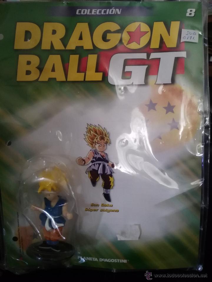 8 Dragon Ball Z GT De Agostini GOHAN su base gomma/plastica dura cm 
