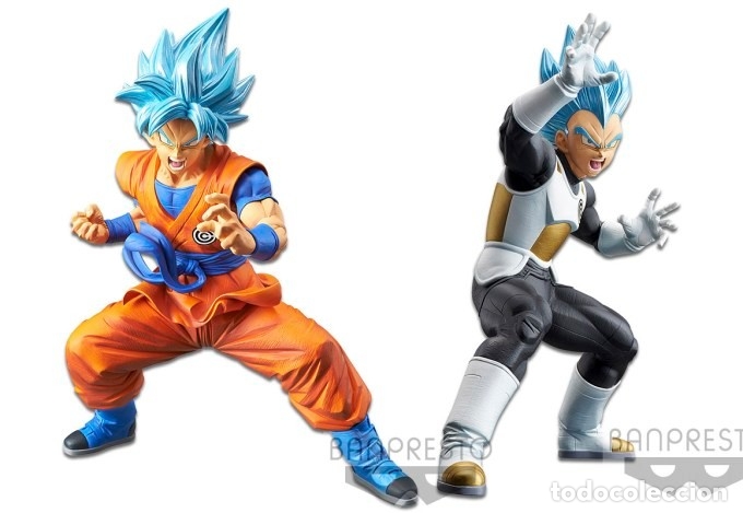 muñecos de goku y vegeta