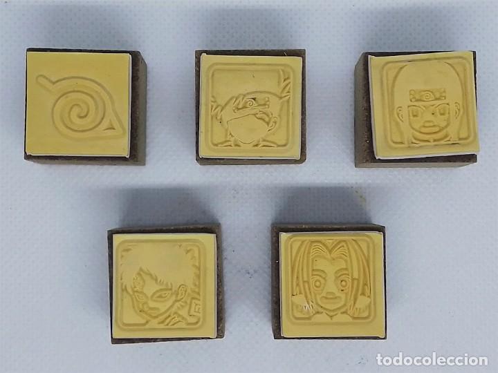 conjunto de 5 sellos de naruto gaara kakashi ha - Comprar Figuras