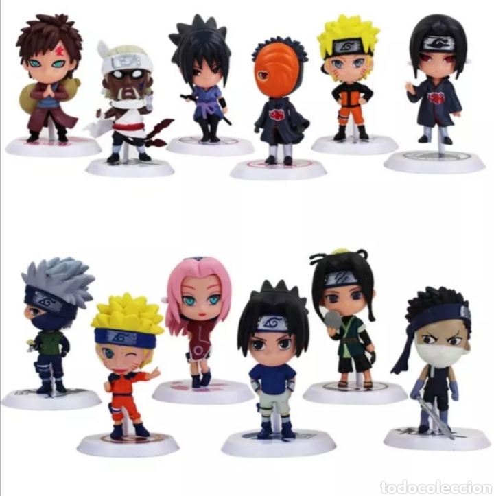 Figuras y mu&ntilde;ecos Manga: lote figuras Naruto - Foto 1