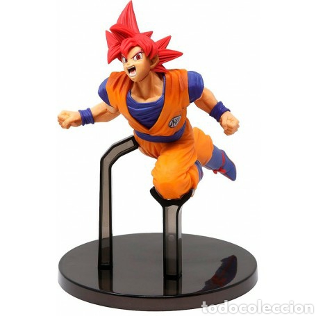 figura son goku super saiyan god dragon ball su - Buy Manga and anime  figures on todocoleccion