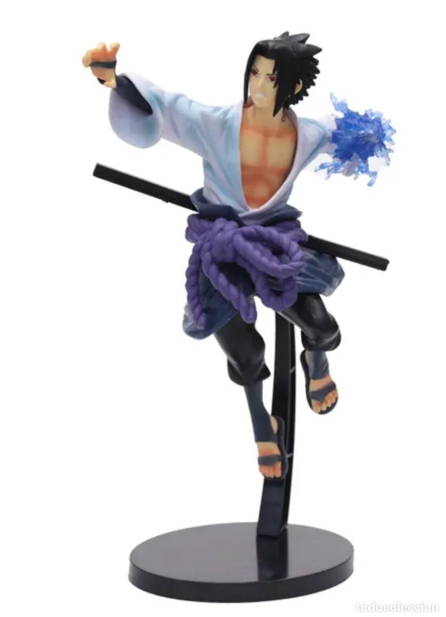 Anime Naruto Shippuden Figura 25cm Uchiha Sasuke Infância Sasuke