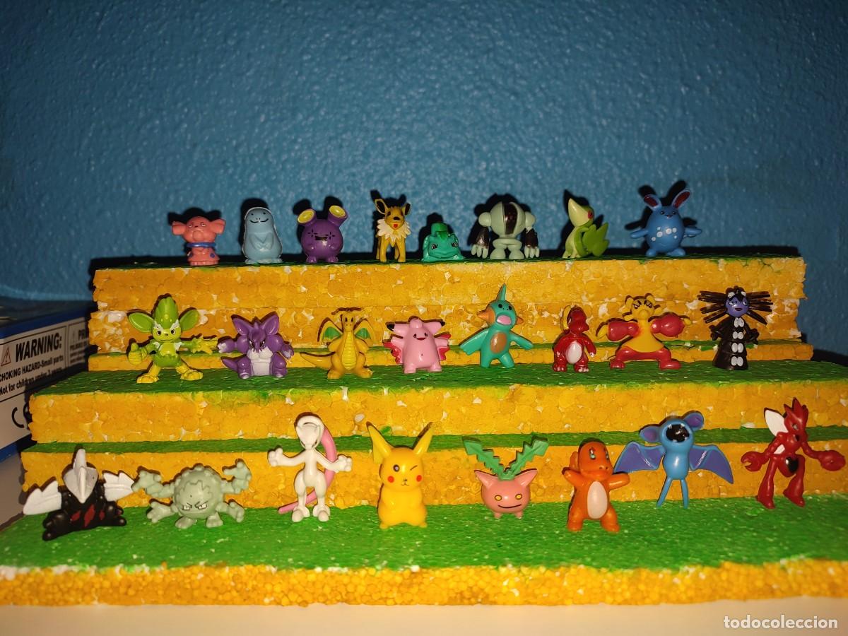 Kit 24 Bonecos Miniatura Pokémon Pikachu Mewtwo Coleção Kids