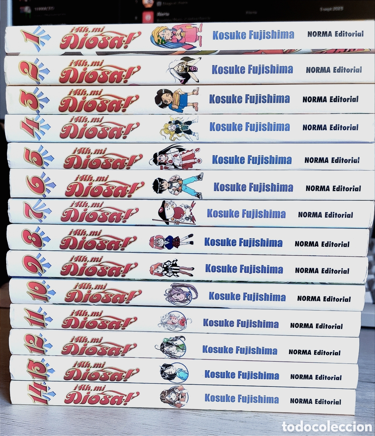 Figurines et Jouets Manga: &iexcl;Ah, mi diosa! Norma Editorial 1 - 14