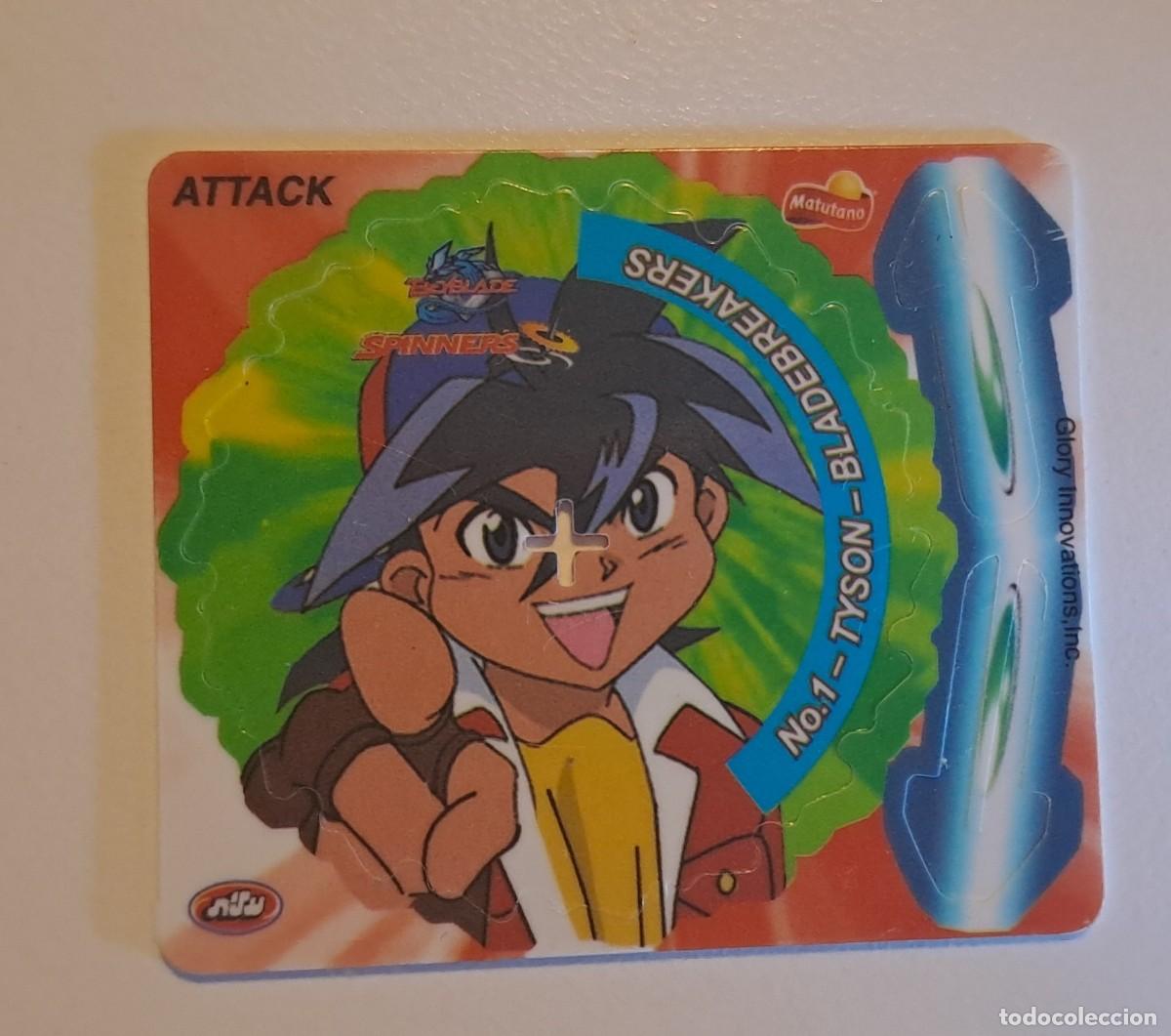 Figuras y mu&ntilde;ecos Manga: TAZO SPINNER N&ordm; 1 - TYSON BLADEBREAKERS - MATUTANO - Foto 1