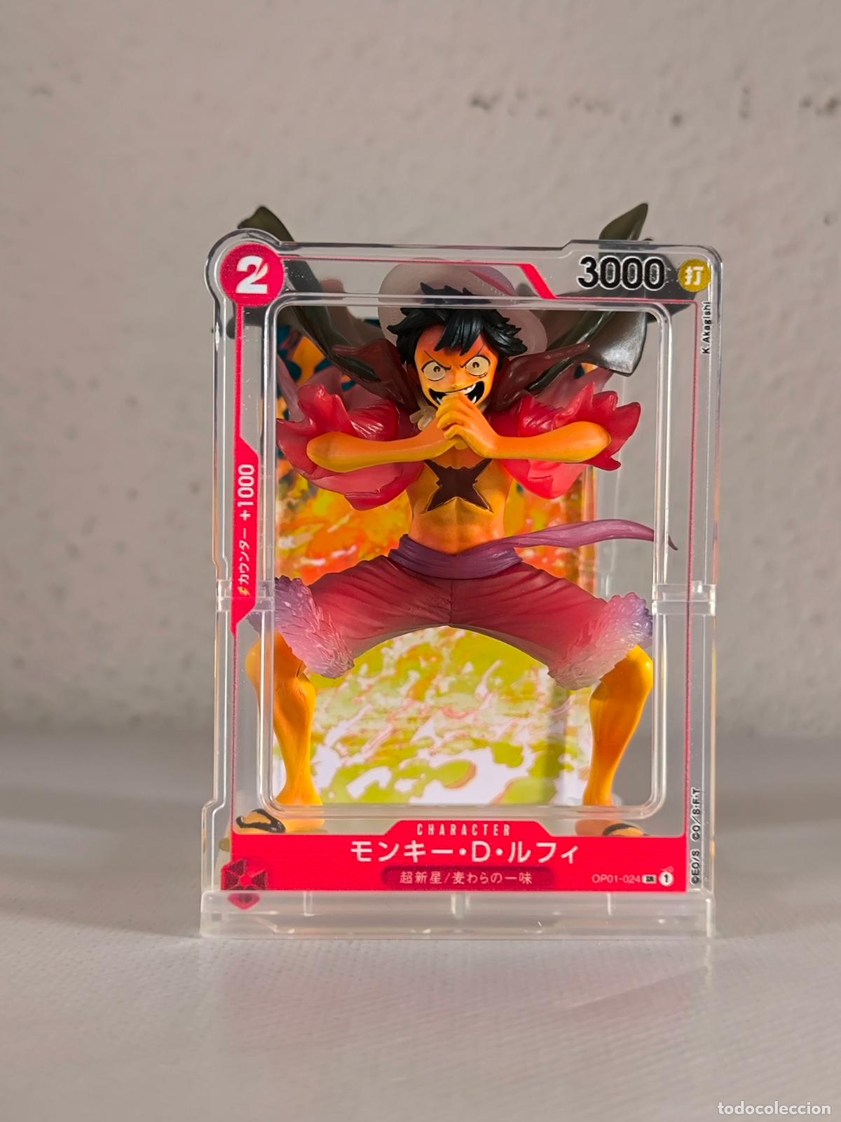 Figuras y Mu&ntilde;ecos Manga: GASHAPON PREMIUM - ONE PIECE CARD GAME FIGURE COLLECTION - MONKEY D. LUFFY - BANDAI - NUEVO (HVw)