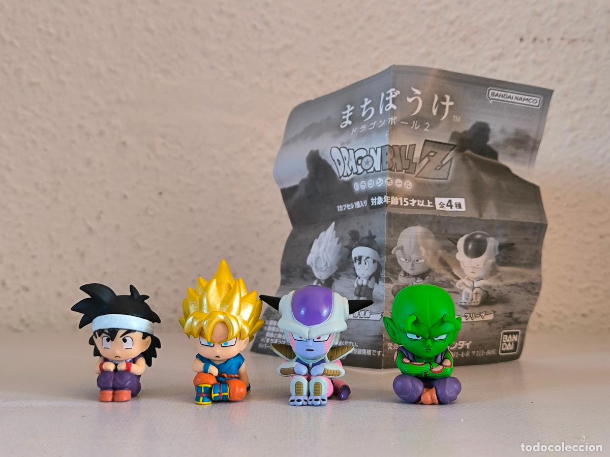 Figuras y Mu&ntilde;ecos Manga: GASHAPON DRAGON BALL Z MACHIBOKE VOL. 2 - COMPLETA 4 FIGURAS - BANDAI - JAPON - NUEVO (B#w)