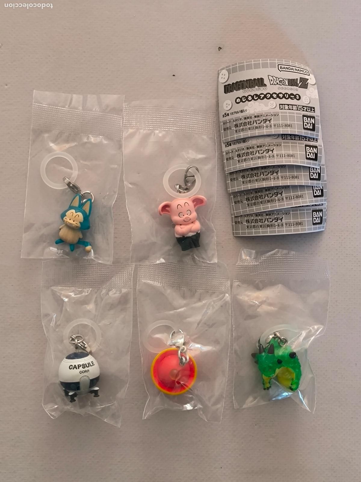 Figuras y Mu&ntilde;ecos Manga: GASHAPON DRAGON BALL - SET DE LLAVEROS - COMPLETA 5 FIGURAS - KEYCHAIN - BANDAI - JAPON - NUEVO (Bw)