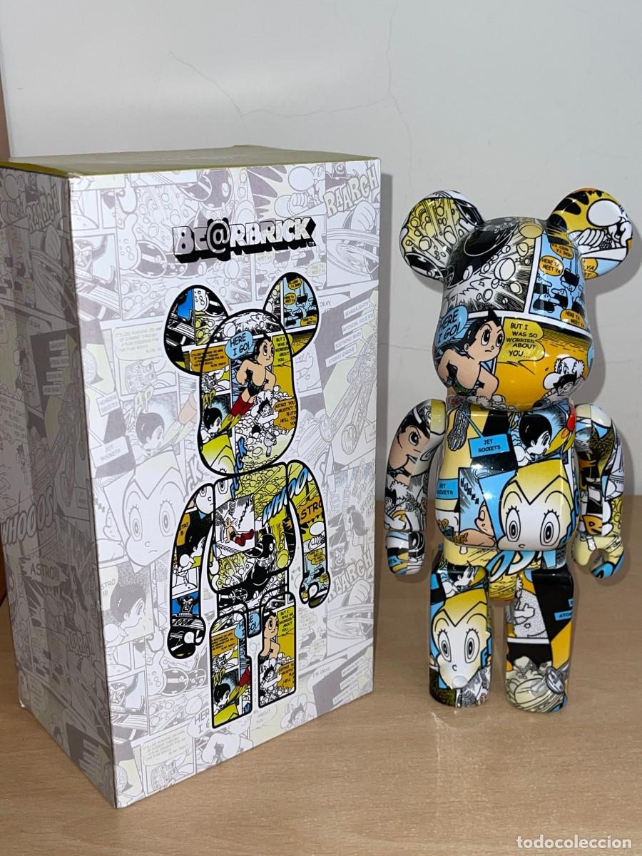 Figure and Dolls Manga: Figura Bearbrick Astro Boy 400% 28 cm. Manga action figure