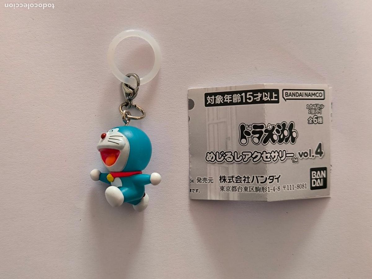 Figuras y Mu&ntilde;ecos Manga: GASHAPON DORAEMON - FIGURA / LLAVERO / CHARM - BANDAI - JAPON - NUEVO (Fw)