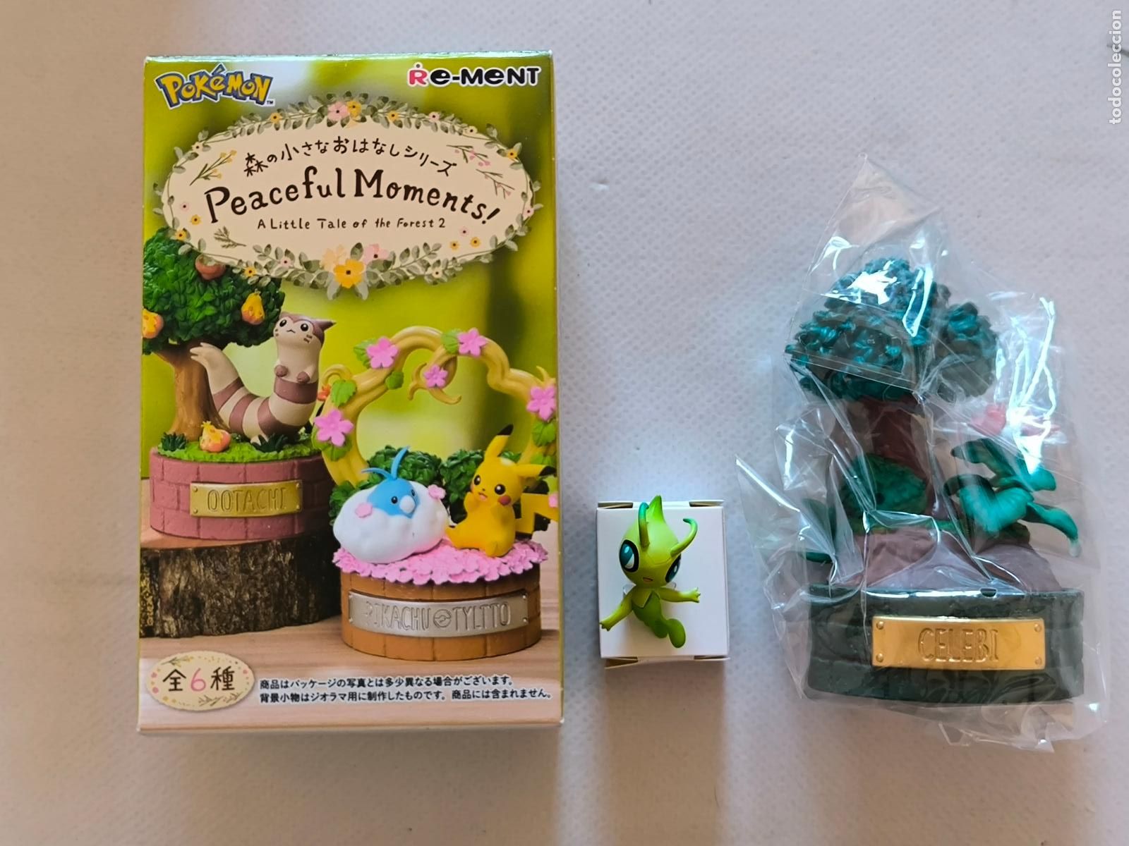 Figuras y Mu&ntilde;ecos Manga: FIGURA POKEMON PEACEFUL MOMENTS - CELEBI - RE-MENT - NUEVO, SOLO ABIERTO - JAPON (265w)