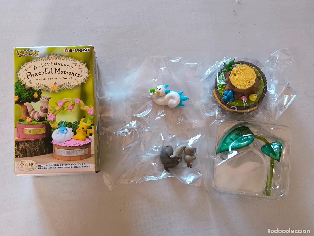 Figuras y Mu&ntilde;ecos Manga: FIGURA POKEMON PEACEFUL MOMENTS - PACHIRISU Y SKWOVET - RE-MENT - NUEVO, SOLO ABIERTO - JAPON (209w)