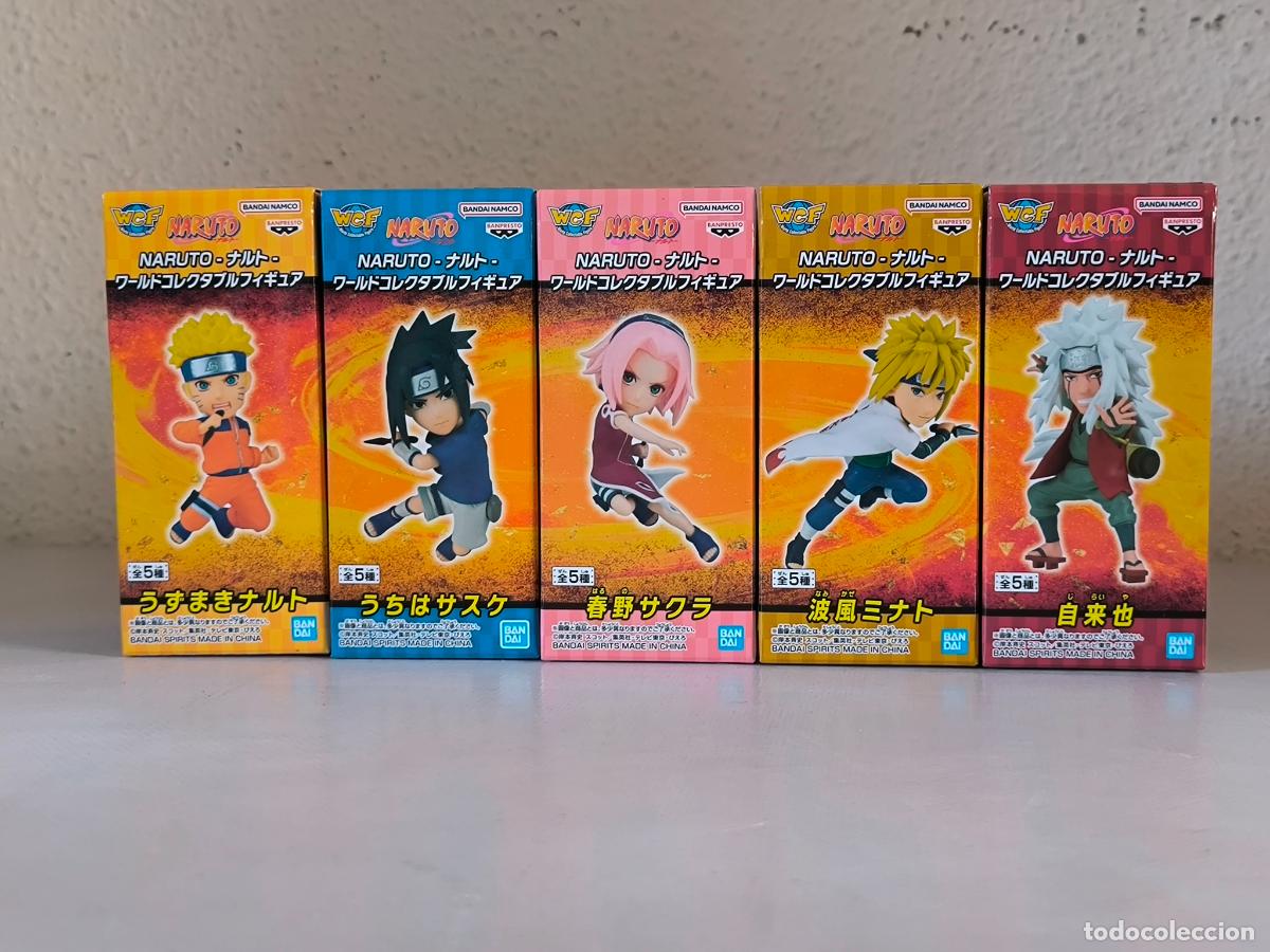 Figuras y Mu&ntilde;ecos Manga: PACK NARUTO WCF - 5 FIGURAS - COMPLETA - BANDAI / BANPRESTO - JAPON - NUEVO (340w)
