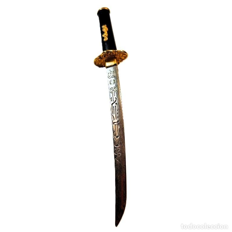 Figuras y Mu&ntilde;ecos Manga: ESPADA KATANA CON DRAG&Oacute;N EN EMPU&Ntilde;ADURA, ESTILO ASI&Aacute;TICO 1/6 (21cm) COLECCI&Oacute;N R&Eacute;PLICAS DE ARMAS HOBBY