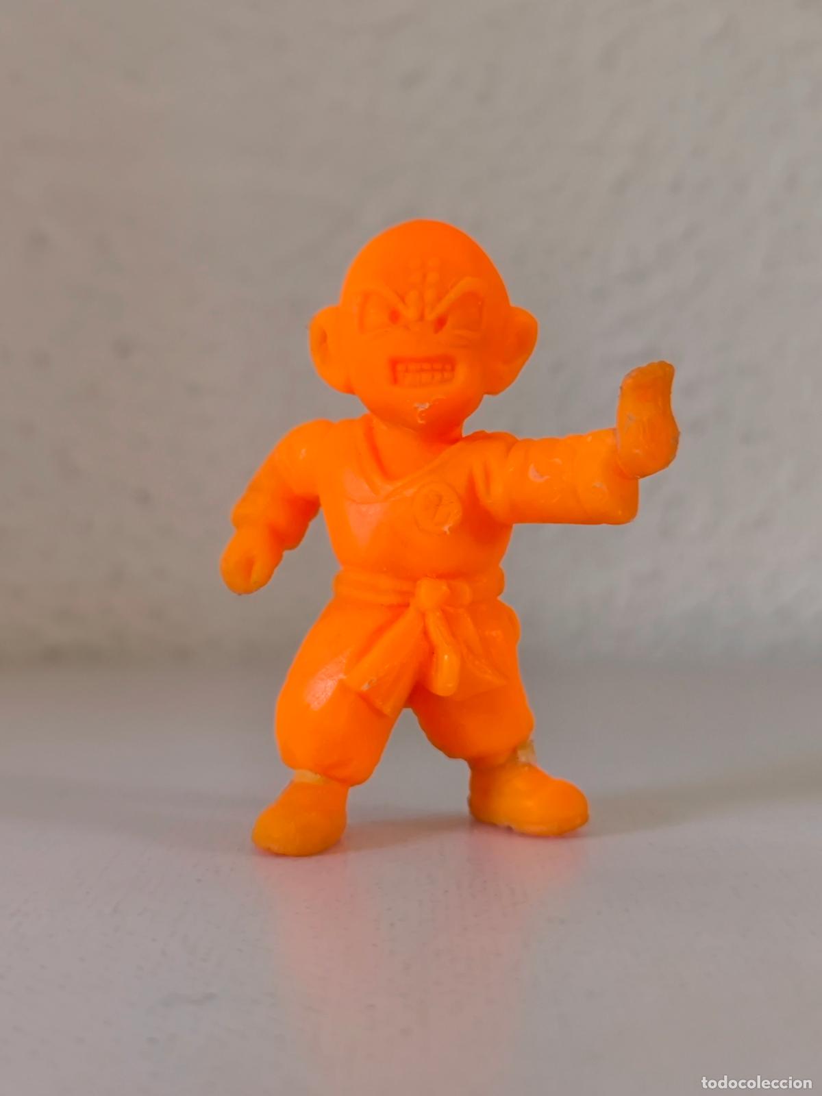 Figuras y Mu&ntilde;ecos Manga: FIGURA DRAGON BALL - KRILIN - COLOR NARANJA - MONOCROMATICO - YOLANDA - 7 CM (098A)