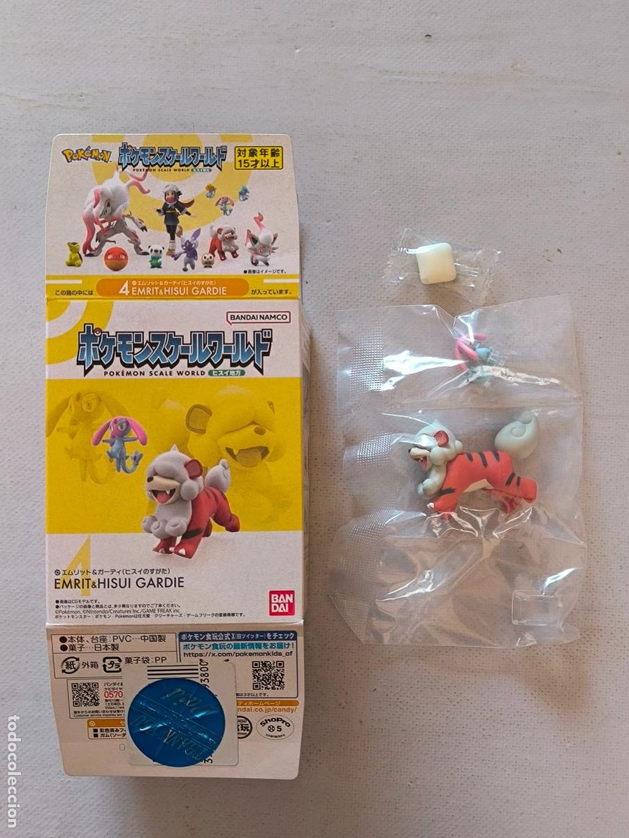 Figuras y Mu&ntilde;ecos Manga: FIGURA POKEMON SCALE WORLD - EMRIT & HISUI GARDIE - BANDAI - NUEVO, SOLO ABIERTO (342w)