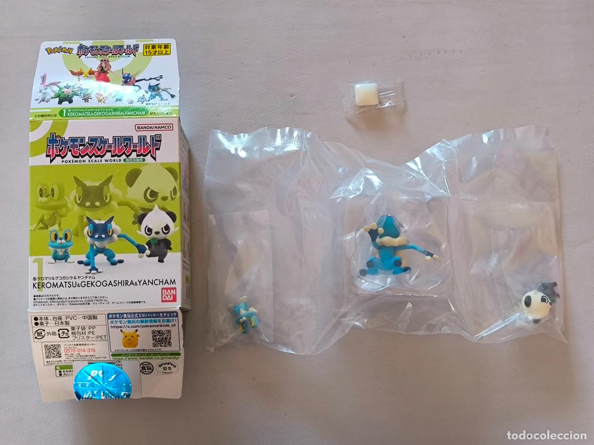 Figuras y Mu&ntilde;ecos Manga: FIGURA POKEMON SCALE WORLD - KEROMATSU & GEKOGASHIRA & YANCHAM - BANDAI - NUEVO, SOLO ABIERTO (342w)