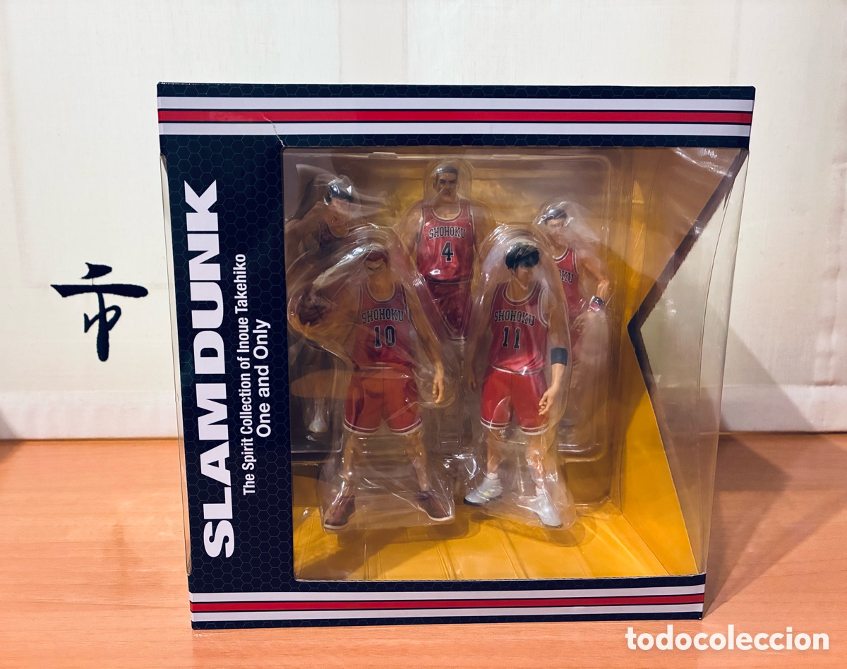 Figuras y Mu&ntilde;ecos Manga: Slam Dunk Set Figuras Shohoku Equipo Completo &iexcl;NUEVO Y EN SU CAJA!