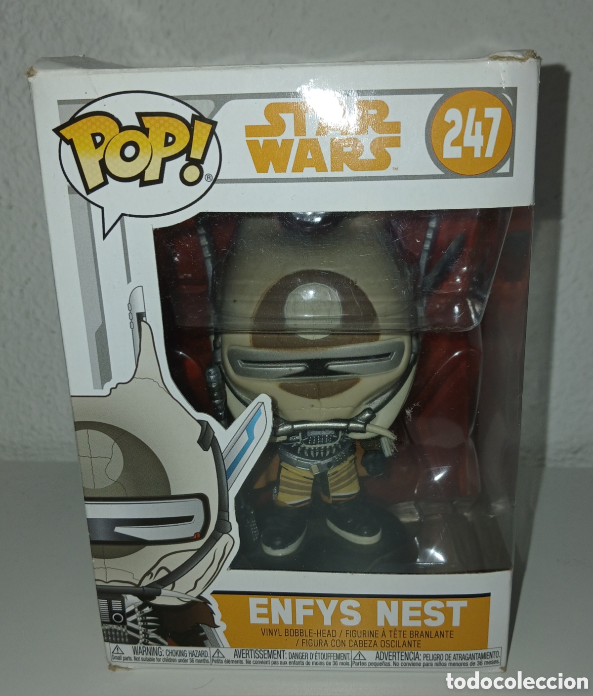 Figuras y Mu&ntilde;ecos Manga: Figura PVC Funko Pop! de Enfys Nest (n&uacute;mero 247) de la franquicia Star Wars.&nbsp;