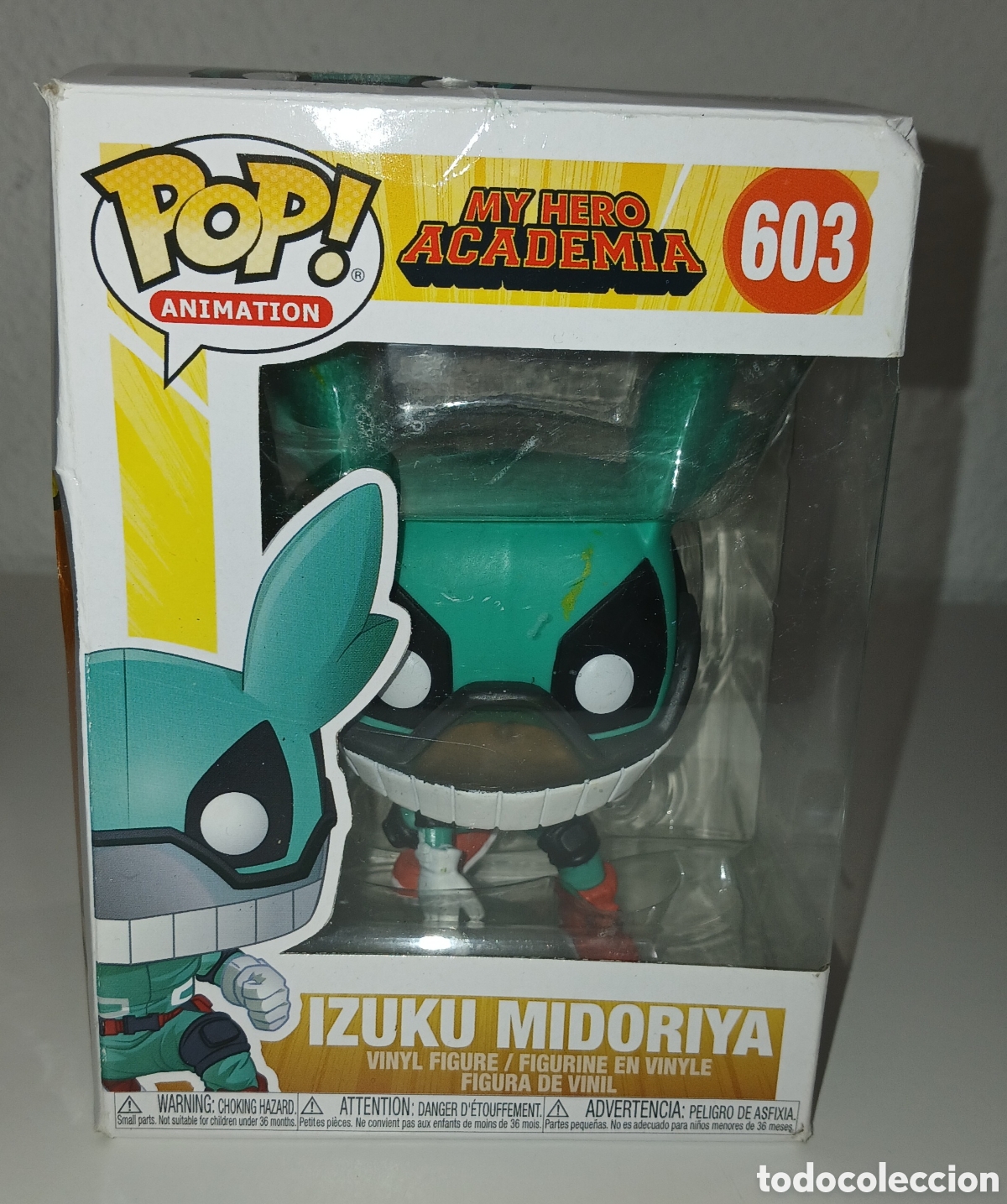 Figuras y Mu&ntilde;ecos Manga: Figura PVC Funko Pop! Animation: My Hero Academia - Izuku Midoriya #603.&nbsp;