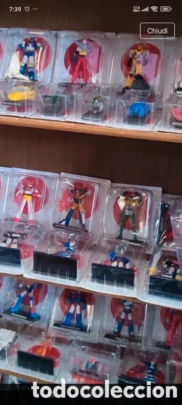 Figuras y Mu&ntilde;ecos Manga: Colecci&oacute;n 50 figuras robots distintos Go Nagai serie Mazinguer Z en su blister original