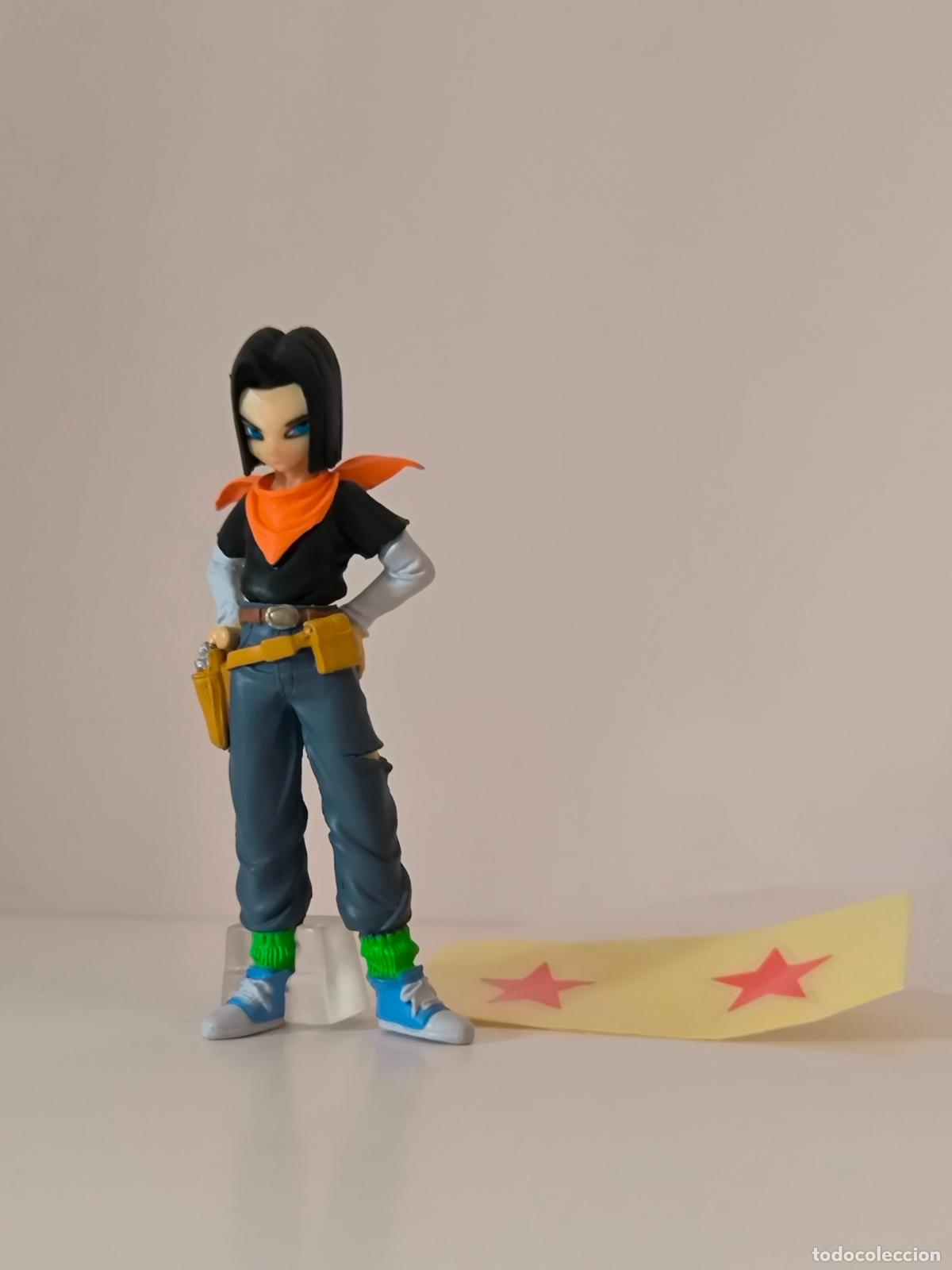 Figuras y Mu&ntilde;ecos Manga: GASHAPON HG DRAGON BALL Z SERIE 4 - A-17 / ANDROIDE N&ordm; 17 - BANDAI - JAPON - ORIGINAL (345B)
