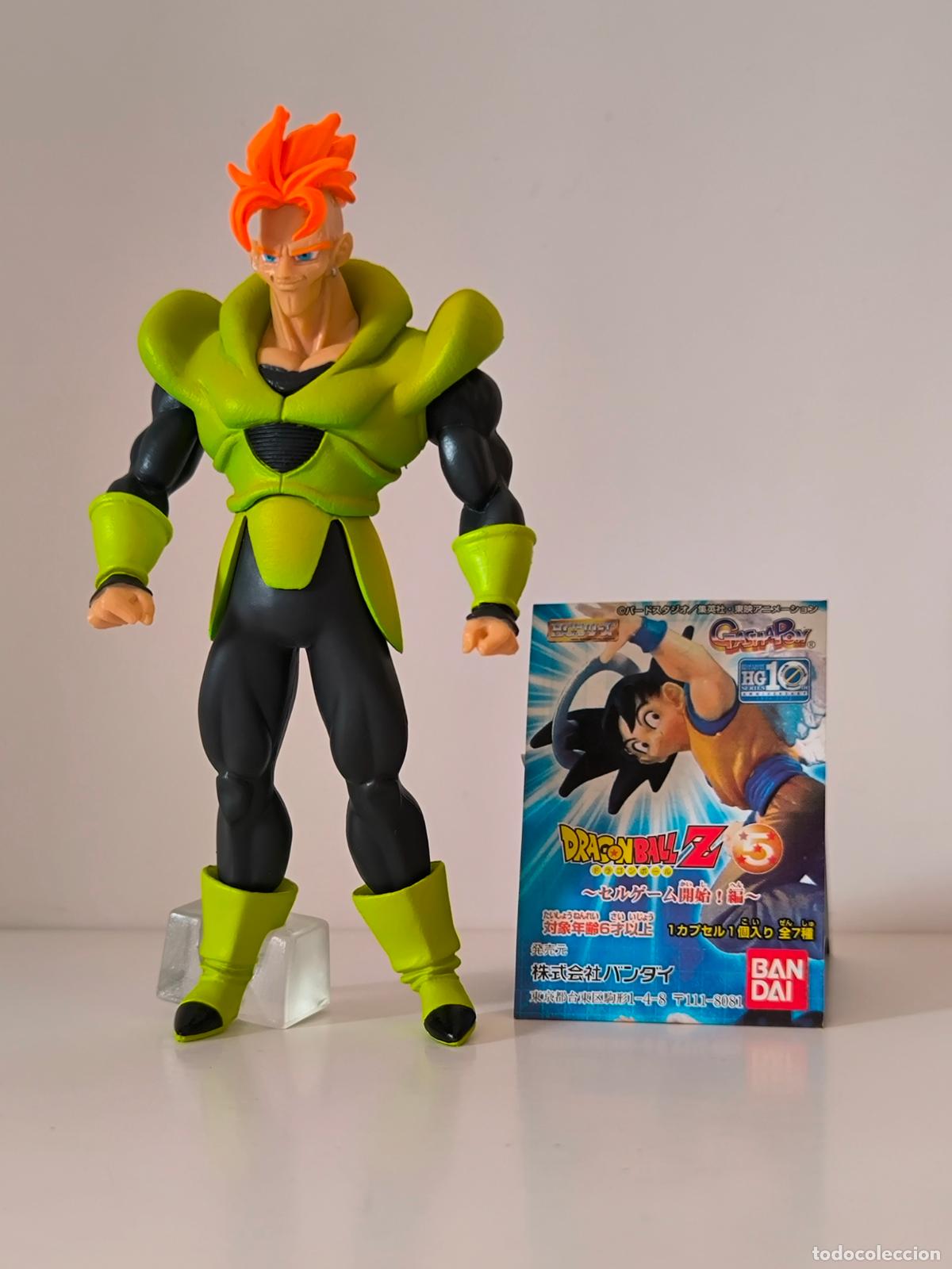 Figuras y Mu&ntilde;ecos Manga: GASHAPON HG DRAGON BALL Z SERIE 5 - ANDROIDE N&ordm; 16 / A-16 - BANDAI - JAPON - ORIGINAL (345C#)