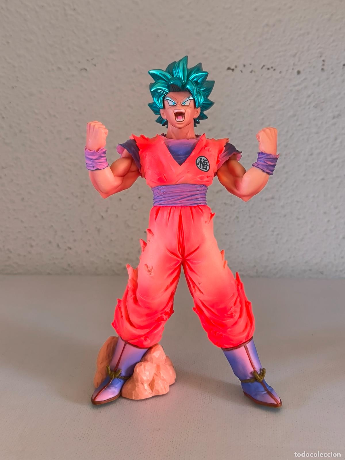 Figuras y Mu&ntilde;ecos Manga: FIGURA DRAGON BALL SUPER SAIYAN GOD BLUE GOKU - BLOOD OF SAIYANS - 19 CM - BANPRESTO - SIN CAJA (HW)