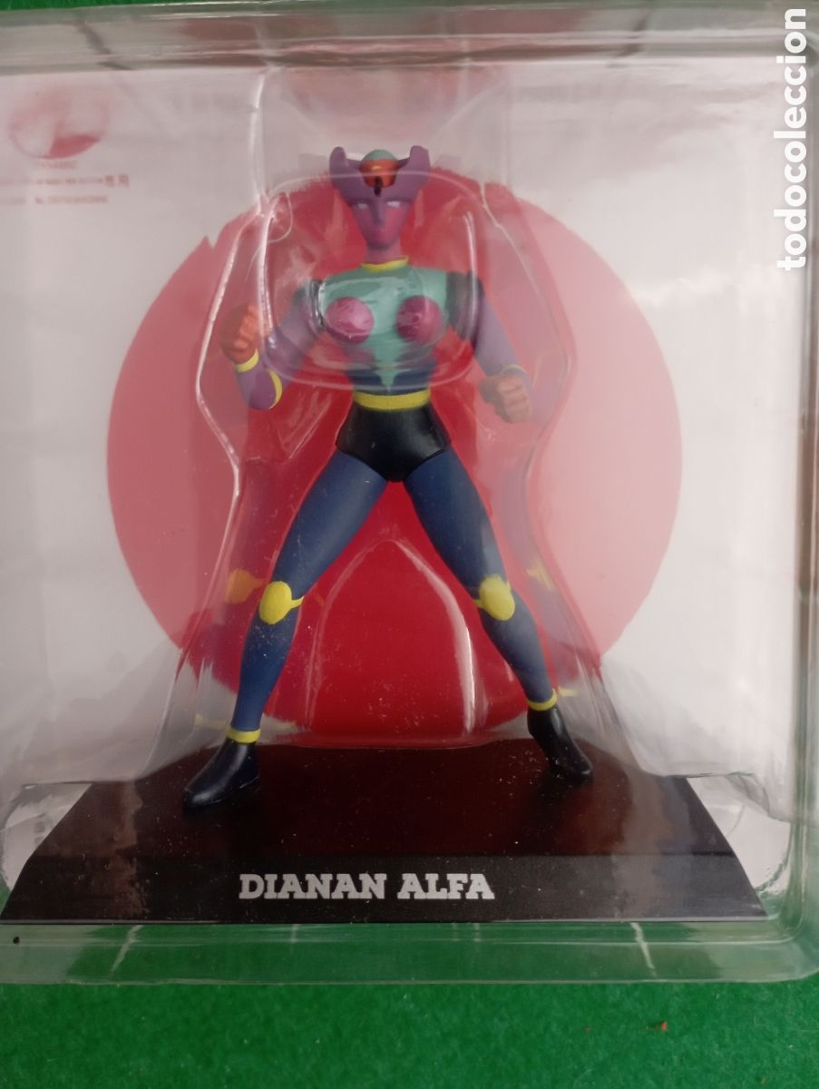 Figuras y Mu&ntilde;ecos Manga: Robot Dianan Alfa saga Mazinguer Z Go Nagai anime en su blister original