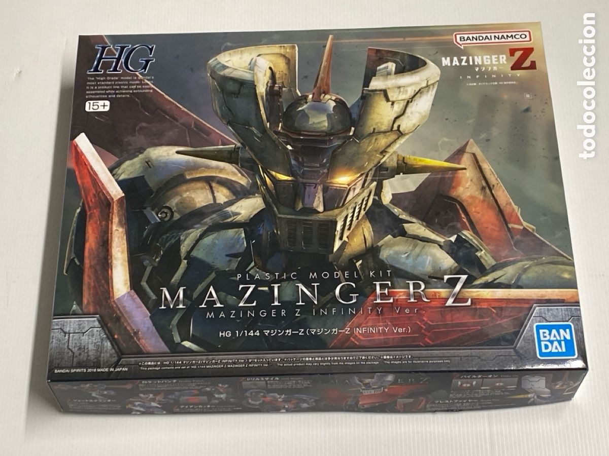 Manga-Figuren: MAQUETA BANDAI NAMCO 1/144 GRAN MAZINGER Z INFINITY VER. 2018 MADE IN JAPAN