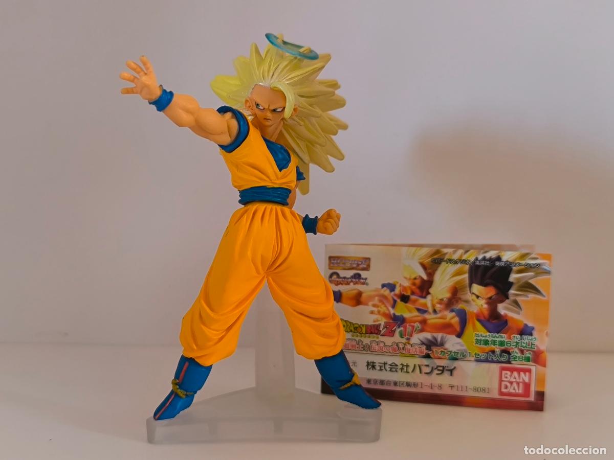 Figuras y Mu&ntilde;ecos Manga: GASHAPON HG DRAGON BALL Z SERIE 17 - GOKU SUPER SAIYAN 3 - BANDAI - JAPON - ORIGINAL (086A1)