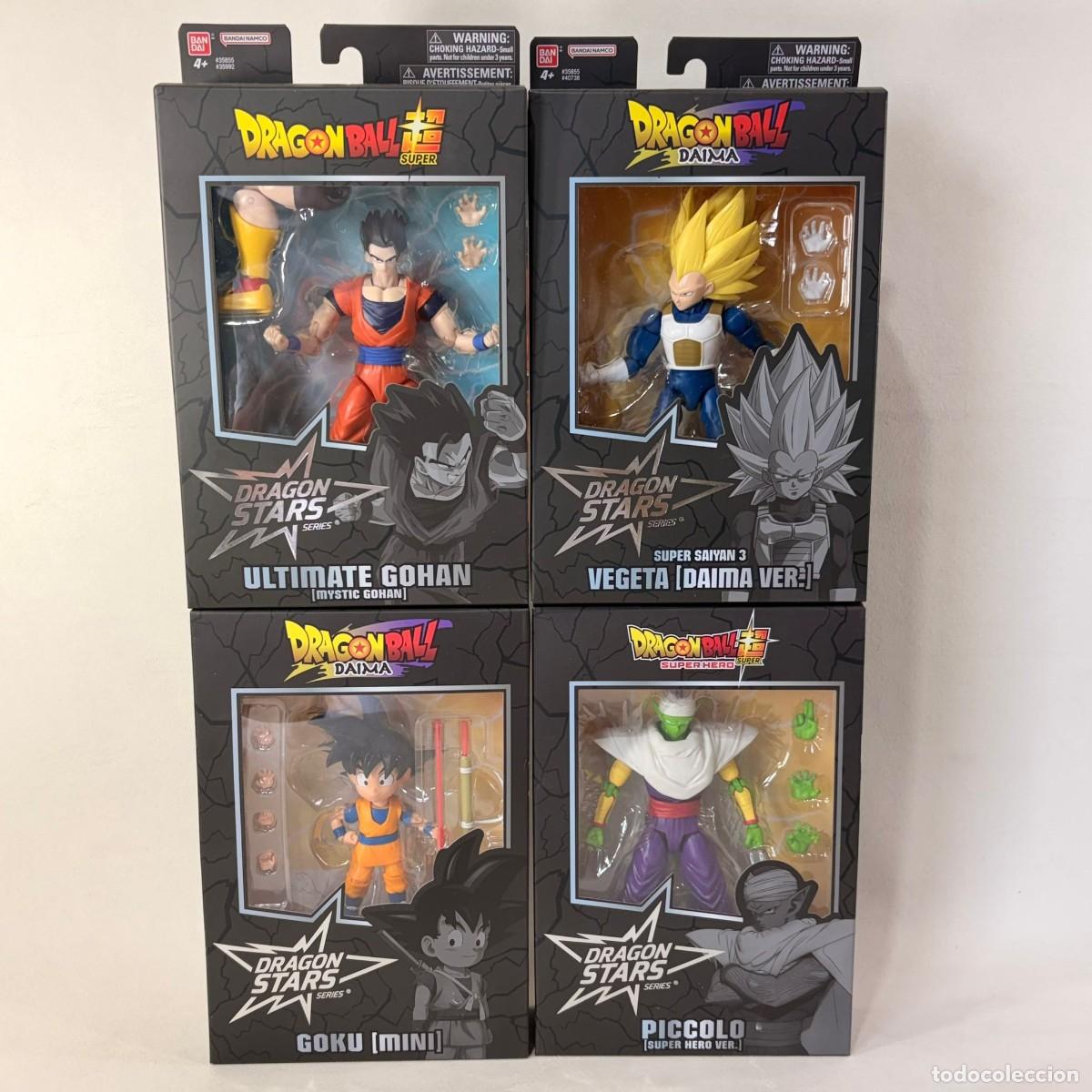 Figuras y Mu&ntilde;ecos Manga: LOTE DE 4 FIGURAS DRAGON BALL - DRAGON STARS - GOKU - ULTIMATE GOHAN - VEGETA - PICCOLO