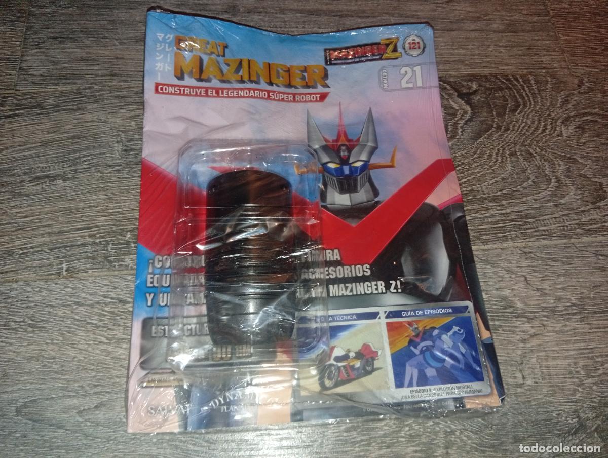 Figuras y Mu&ntilde;ecos Manga: Revista Fasc&iacute;culo 121 Mazinger Z + Piezas n 21