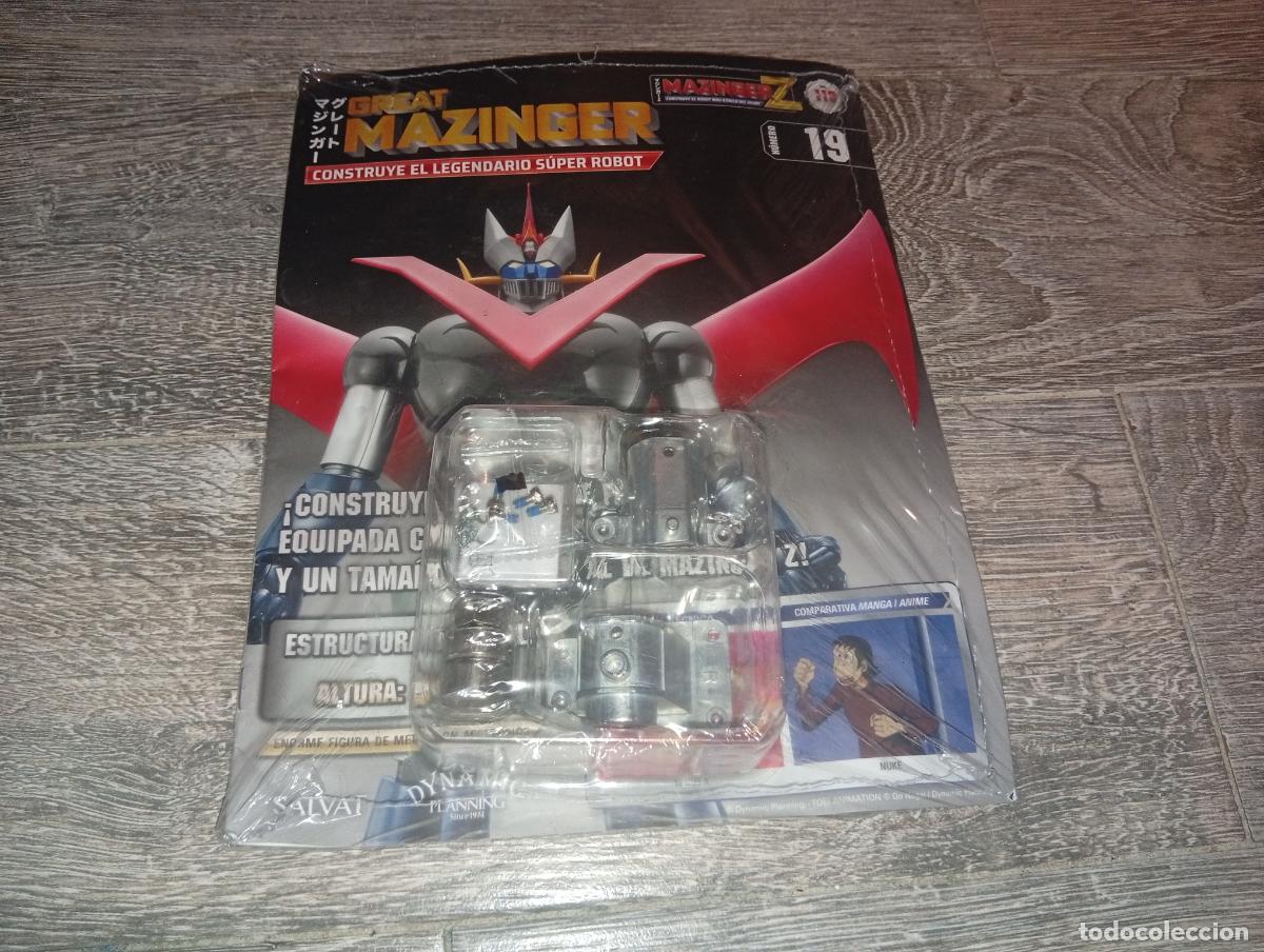 Figuras y Mu&ntilde;ecos Manga: Revista Fasc&iacute;culo 109 Mazinger Z + Piezas n 19 Salvat