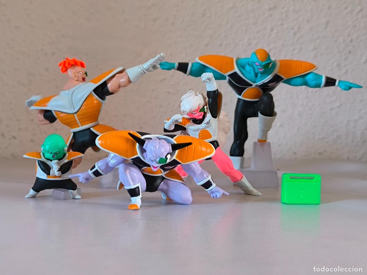 Figuras y Mu&ntilde;ecos Manga: GASHAPON HG DRAGON BALL Z - FUERZAS GINYU / GINYU FORCE - COMPLETA - BANDAI JAPON - ORIGINAL (344w)
