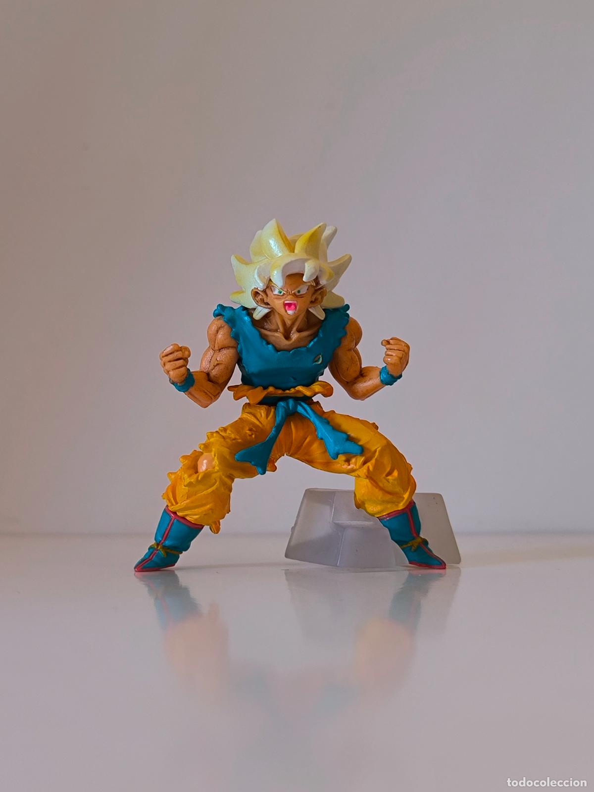 Figuras y Mu&ntilde;ecos Manga: GASHAPON HG DRAGON BALL Z SERIE 15 - GOKU SUPER SAIYAN - BANDAI - JAPON - ORIGINAL (347B)