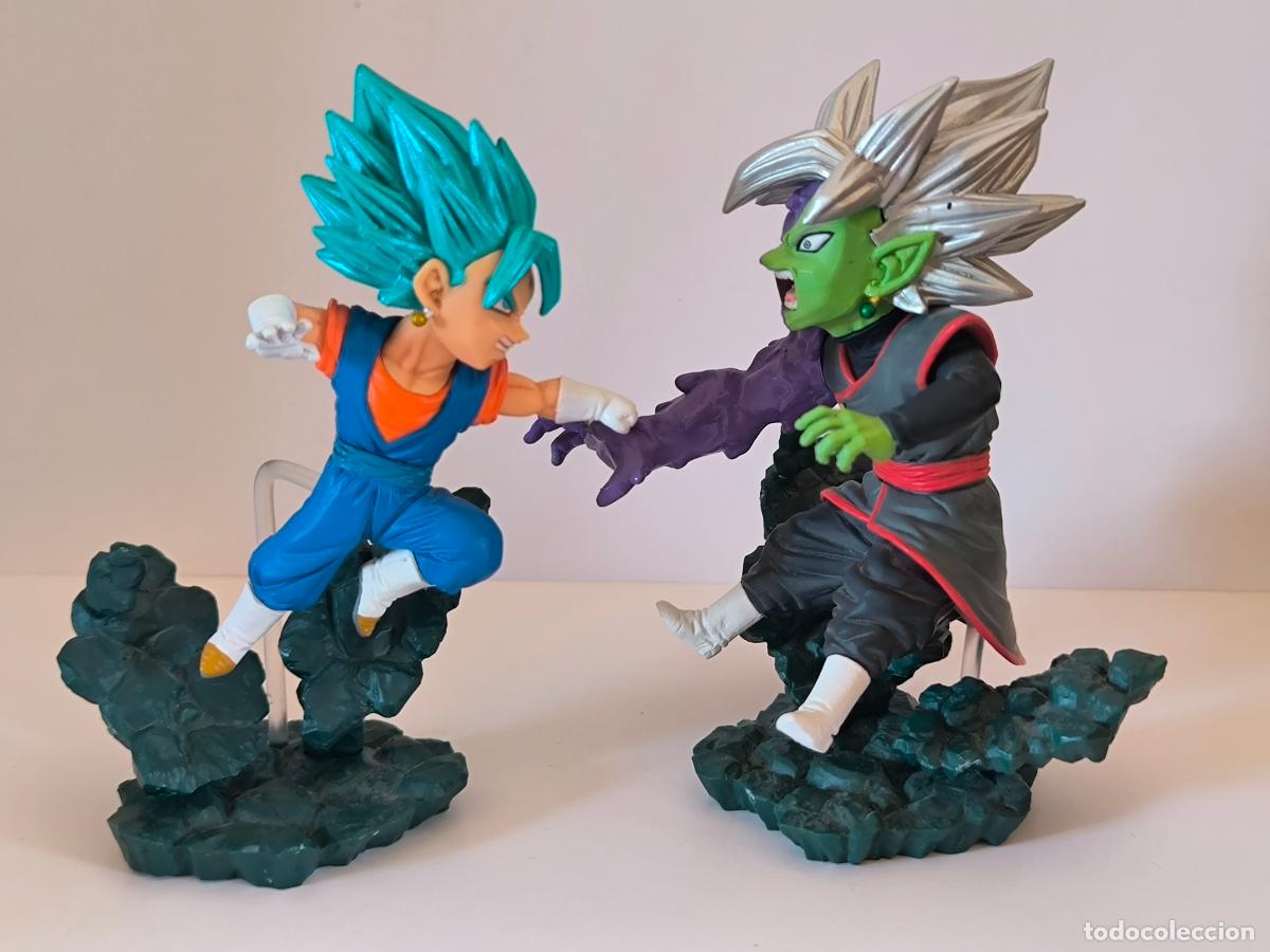 Figuras y Mu&ntilde;ecos Manga: FIGURA VEGETO SUPER SAIYAN BLUE Y ZAMASU - DRAGON BALL - WORLD COLLECTABLE DIORAMA VOL. 1 WCD (344)