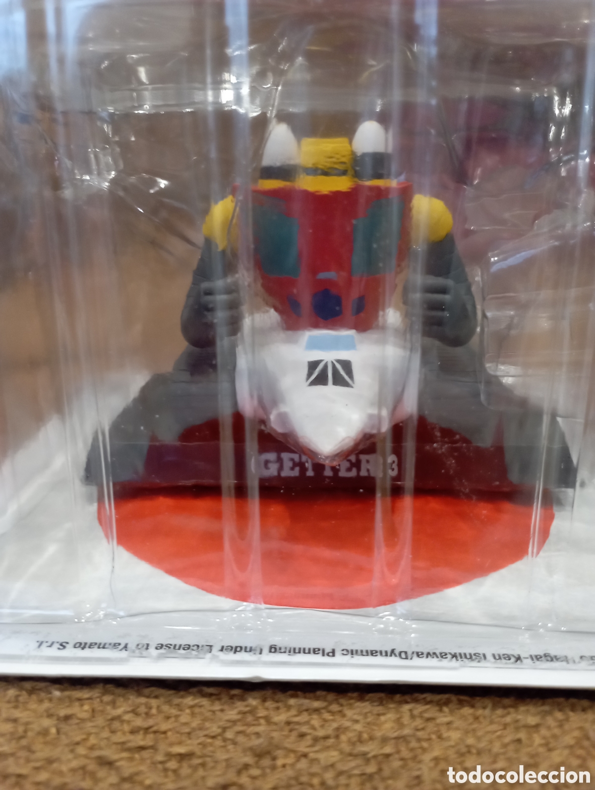 Figuras y Mu&ntilde;ecos Manga: Robot Getter 3 saga Mazinguer Z Go Nagai anime en su blister original