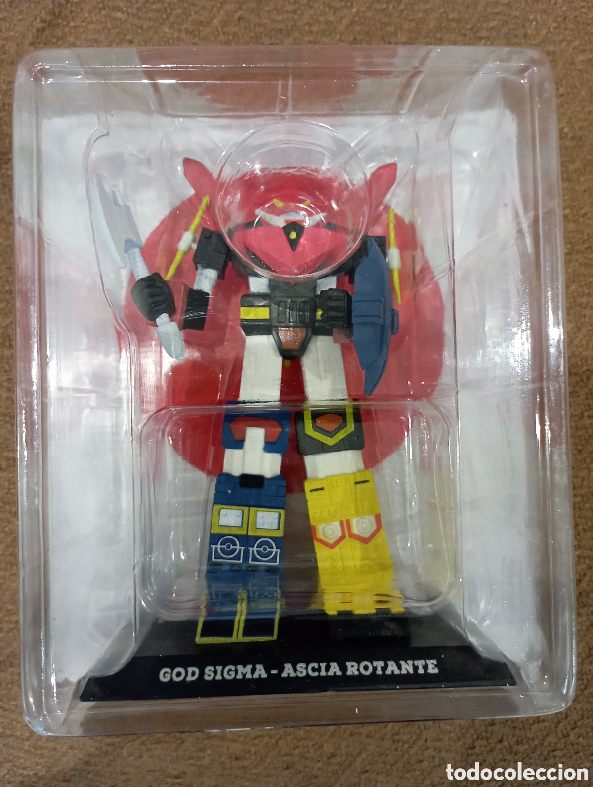 Figuras y Mu&ntilde;ecos Manga: Robot Good Sigma Ascia Roptante saga Mazinguer Z Go Nagai anime en su blister original