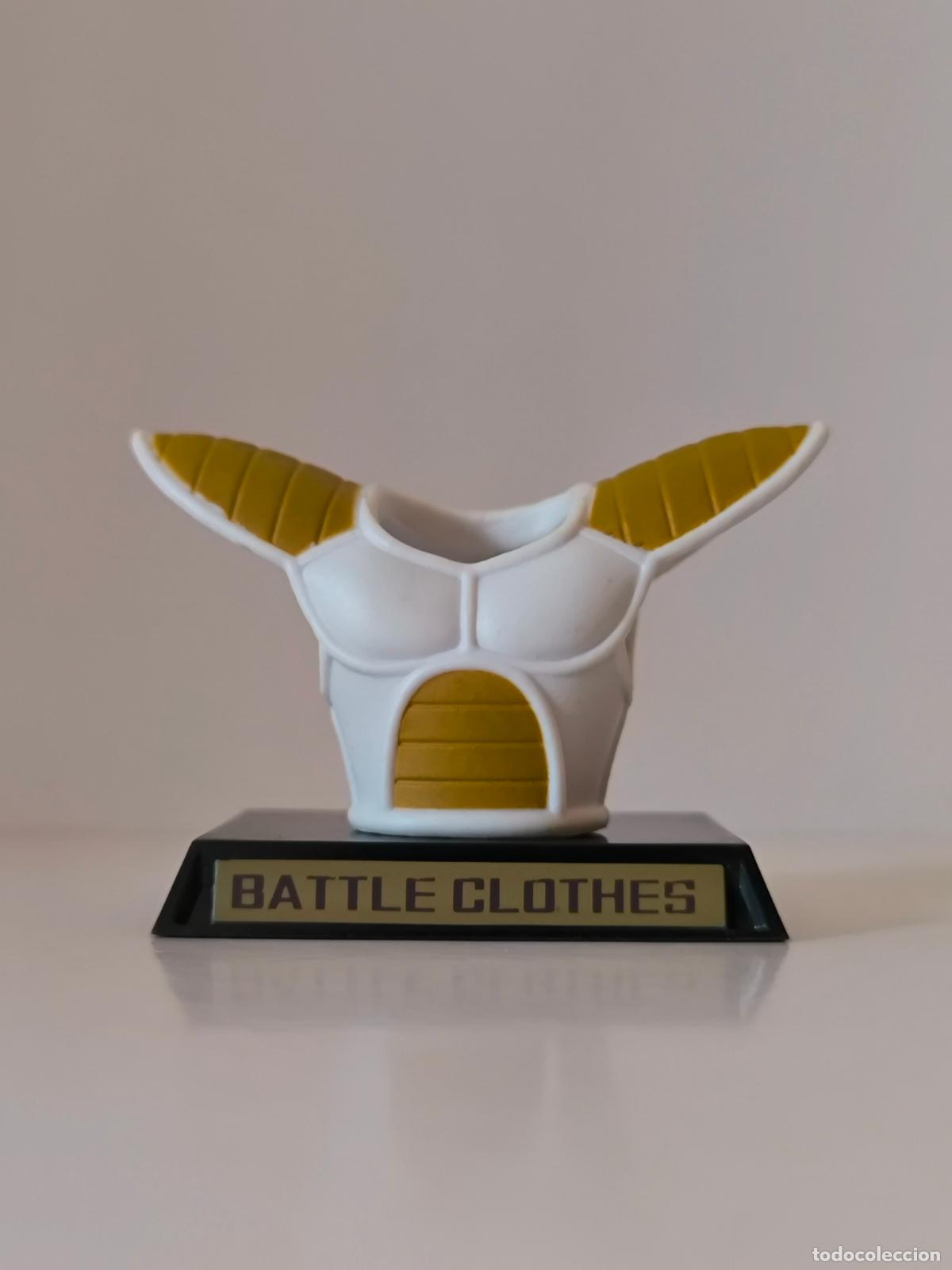 Figuras y Mu&ntilde;ecos Manga: GASHAPON DRAGON BALL SUPER COLECTION 05 - BATTLE CLOTHES / ARMADURA DE BATALLA - BANDAI (347Cw)