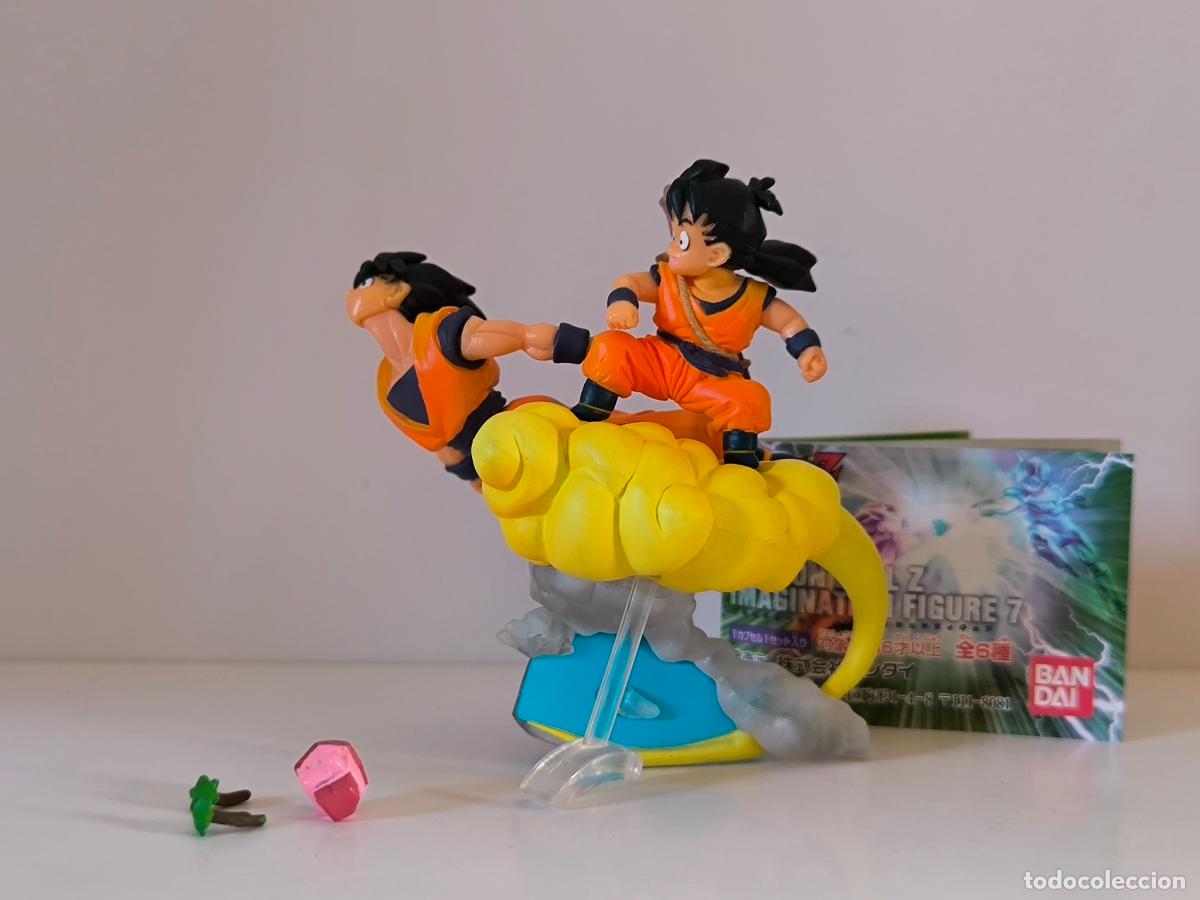 Figuras y Mu&ntilde;ecos Manga: FIGURA DRAGON BALL IMAGINATION - GOKU Y GOHAN - INCOMPLETA - GASHAPON BANDAI - JAPON ORIGINAL (348A)