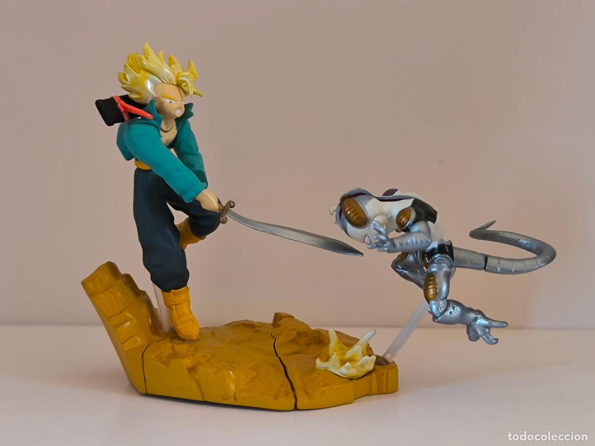 Figuras y Mu&ntilde;ecos Manga: FIGURA DRAGON BALL IMAGINATION - TRUNKS VS FREEZER - GASHAPON - BANDAI - JAPON - ORIGINAL (348A#)